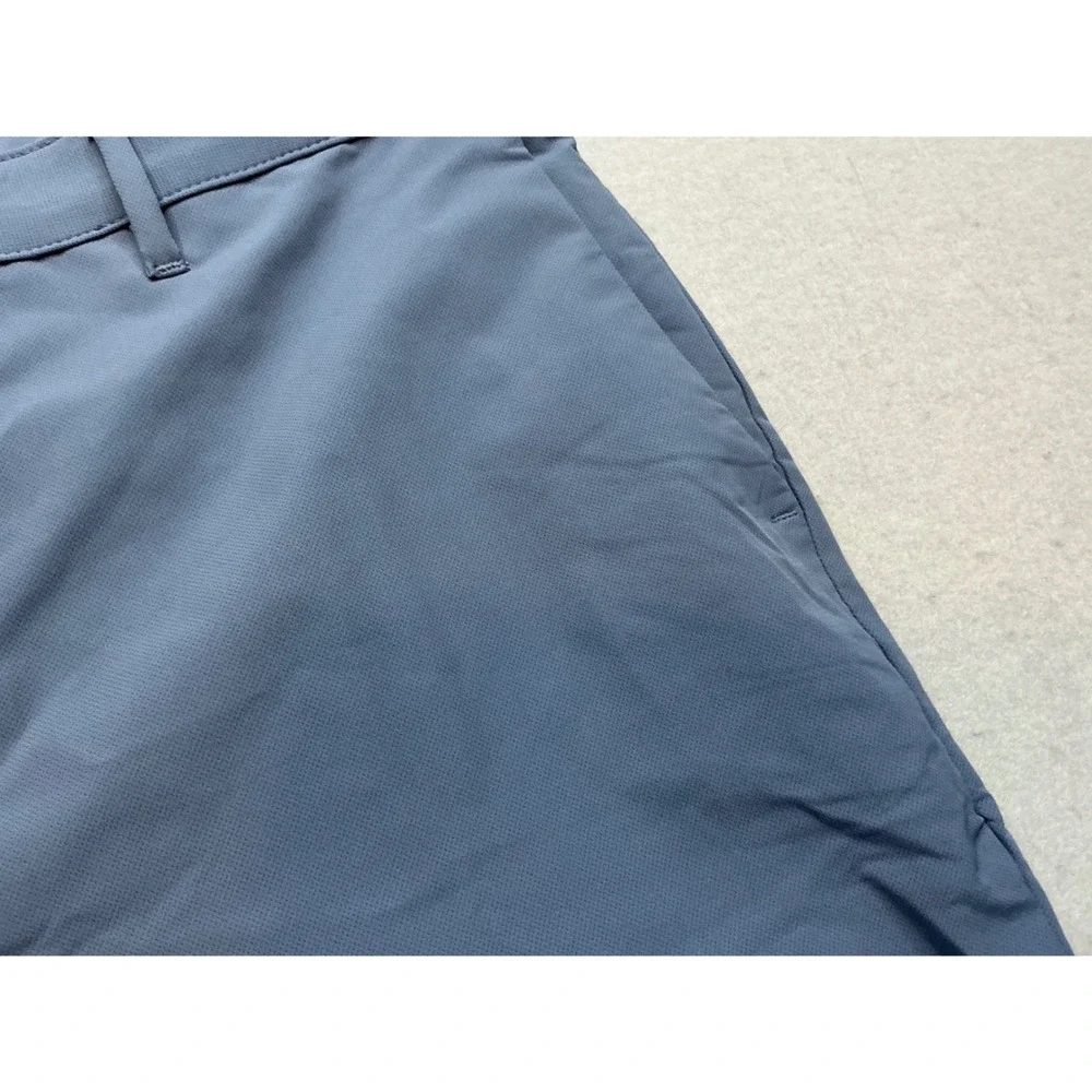 Banana Republic Performance Pants Blue Gray 40x30 Straight Leg Polyester‎ Chino
